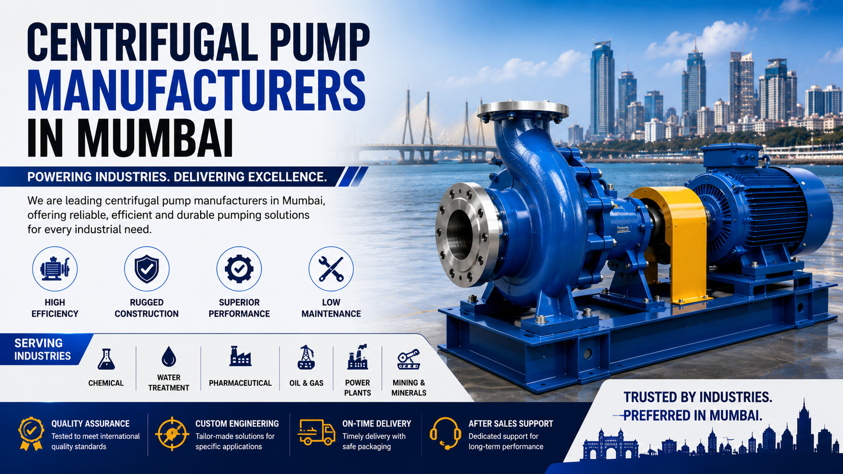 centrifugal pump manufacturers in mumbai
